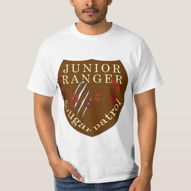 Camiseta Patrulla menor del puma del guardabosques (Anverso)