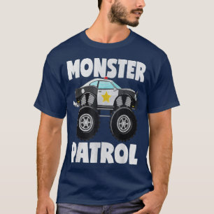 Camiseta Patrulla Monstruo del Monstruo del Coche de la Pol