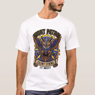 Camiseta Patrulla Nocturna Golpe Silencioso Búho
