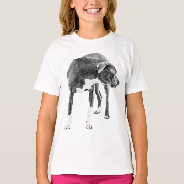 Camiseta Patrulla oscura, orejas arriba (Anverso)