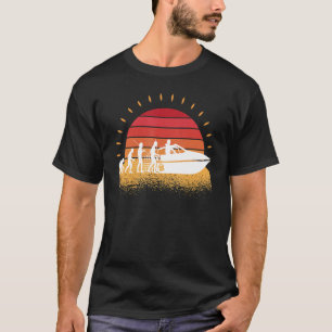 Camiseta Patrulla Retro, Motobarco, Funny Motor Bot Captain