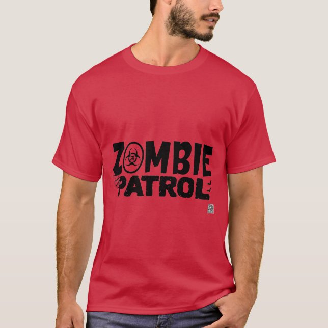 Camiseta Patrulla zombie (Anverso)