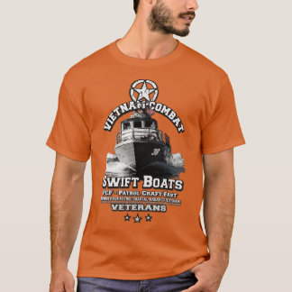 Camiseta Patrullaje Barcos Swift Rápidos Veteranos De Vietn