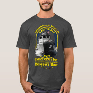 Camiseta Patrullaje Bote Swift PCF rápido Veteranos de Viet