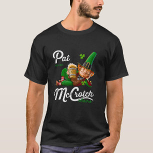 Camiseta Pats Mccrotch Irish Pub Leprechaun Funny St Patric