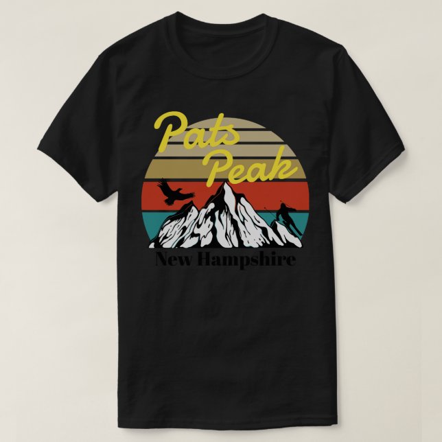 Camiseta Pats Peak ski New Hampshire 1 (Diseño del anverso)