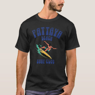 Camiseta Pattaya Beach Thailand Surf Club Surfer