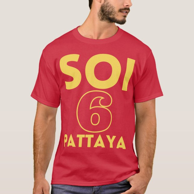 Camiseta Pattaya Soi 6 Tailandia (Anverso)