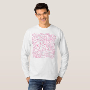 Camiseta Patten de gato con signo ASL ILY - Diseño ASL