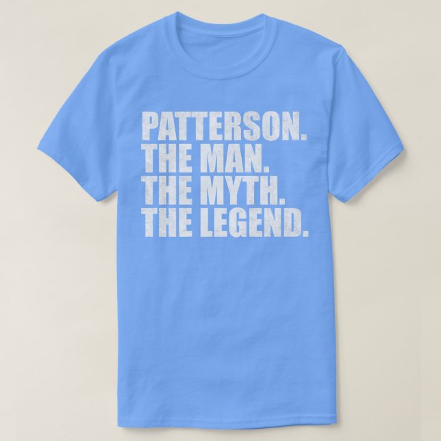 Camiseta PattersonPatterson apellido Patterson apellido (Diseño del anverso)