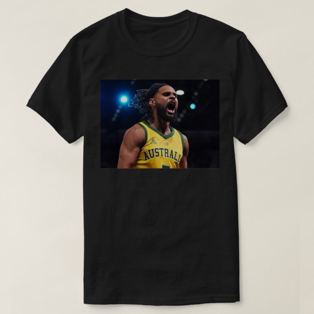 Camiseta Patty Mills Boomers Essential T Shirt (Diseño del anverso)