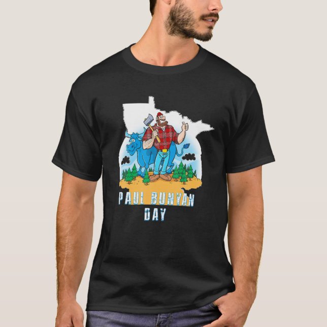 Camiseta Paul Bunyan Day T Shirt (Anverso)
