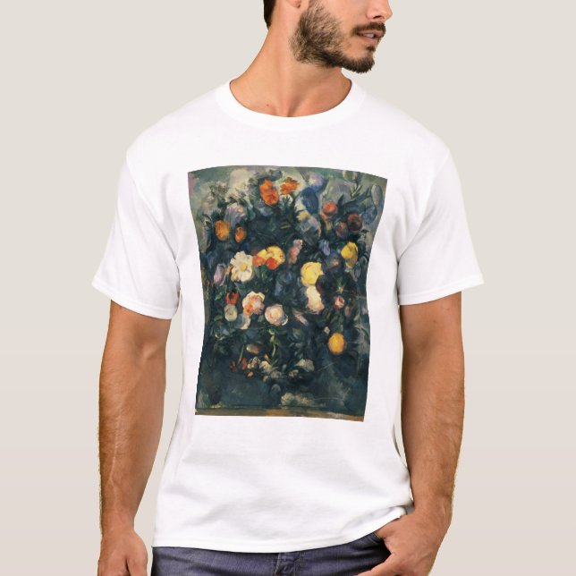 Camiseta Paul Cezanne| Base de flores, 19 (Anverso)