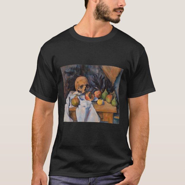 Camiseta Paul Cezanne - Bodegón con calavera (Anverso)