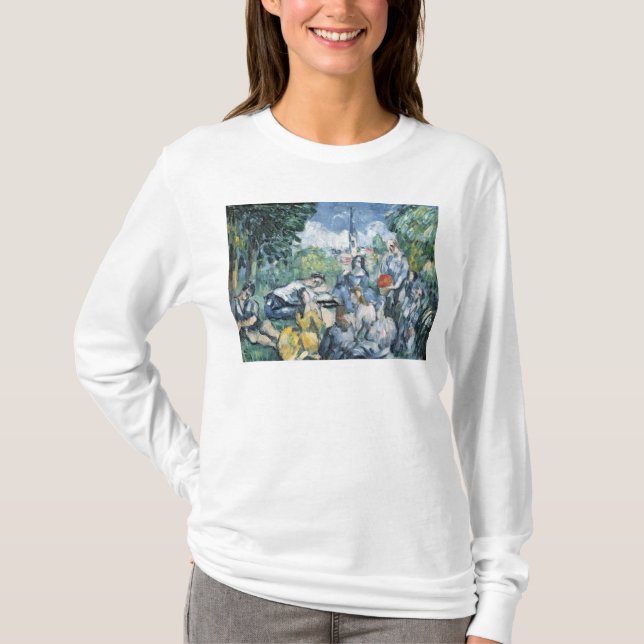 Camiseta Paul Cezanne| Dejeuner sur l'herbe, 1876-77 (Anverso)