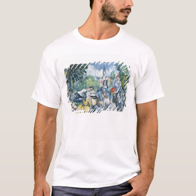 Camiseta Paul Cezanne| Dejeuner sur l'herbe, 1876-77 (Anverso)