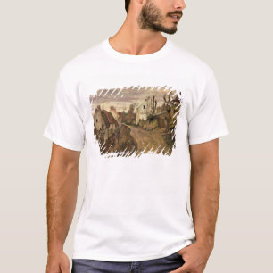 Camiseta Paul Cezanne el   el camino del pueblo, Auvers,