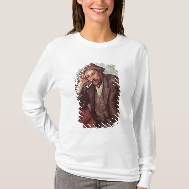 Camiseta Paul Cezanne el | el fumador, 1891-92 (Anverso)