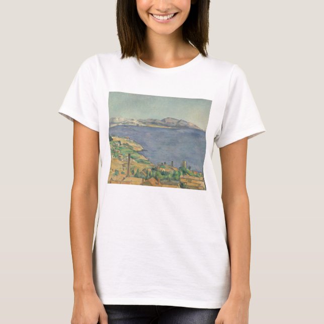 Camiseta Paul Cezanne el | el golfo de Marsella visto de L (Anverso)