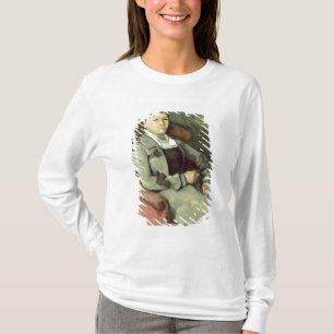 Camiseta Paul Cezanne el   la esposa del artista en una