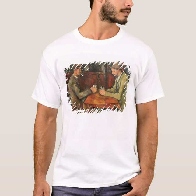 Camiseta Paul Cezanne el | los jugadores de tarjeta, (Anverso)
