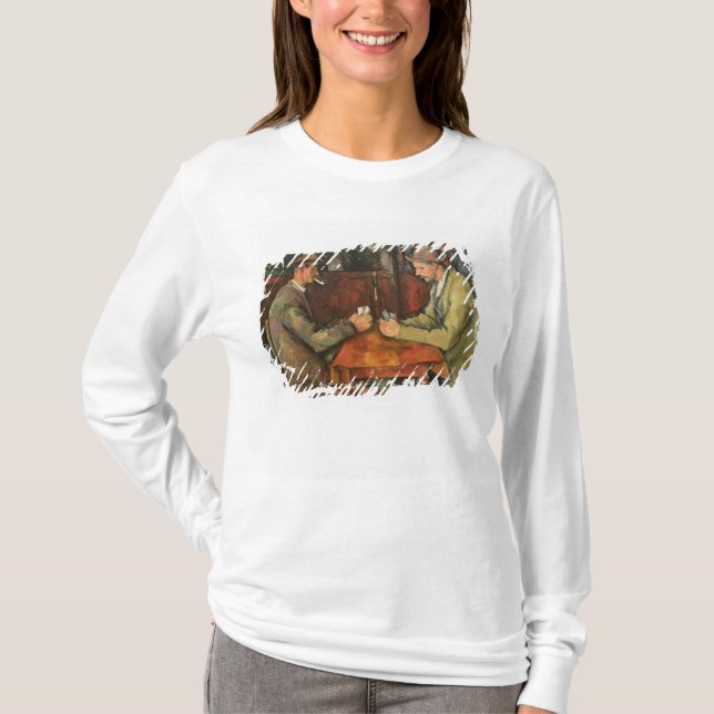Camiseta Paul Cezanne el | los jugadores de tarjeta, (Anverso)