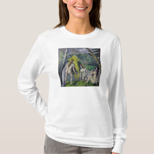 Camiseta Paul Cezanne el   los tres bañistas, c.1879-82
