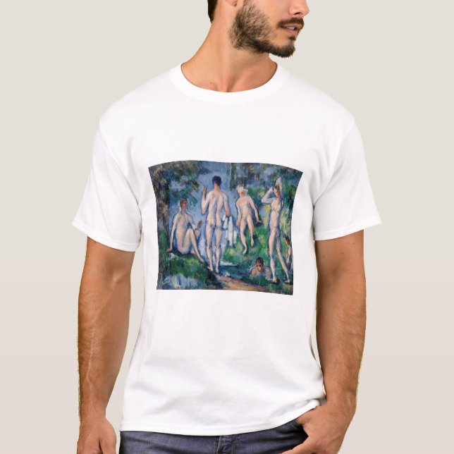 Camiseta Paul Cezanne - Grupo de los Baños (Anverso)
