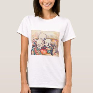Camiseta Paul Cezanne - La acuarela de los tres cráneos
