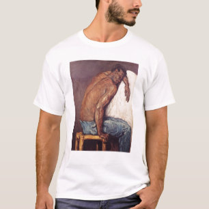 Camiseta Paul Cezanne La ciencia negra, c.1866-68