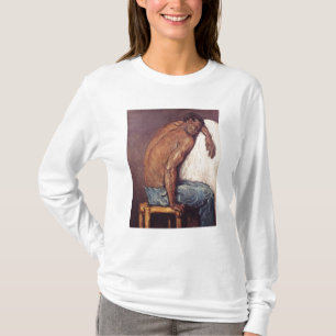 Camiseta Paul Cezanne  La ciencia negra, c.1866-68