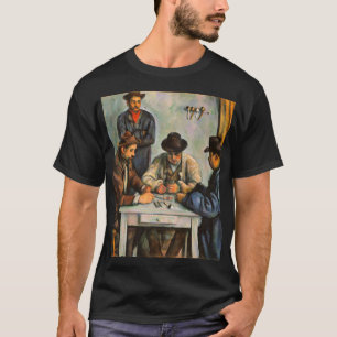 Camiseta Paul Cezanne - Los jugadores de cartas