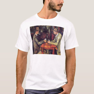 Camiseta Paul Cezanne - Los Jugadores de Cartas Pintura de 