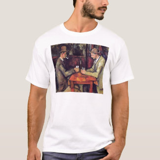 Camiseta Paul Cezanne - Los Jugadores de Cartas Pintura de