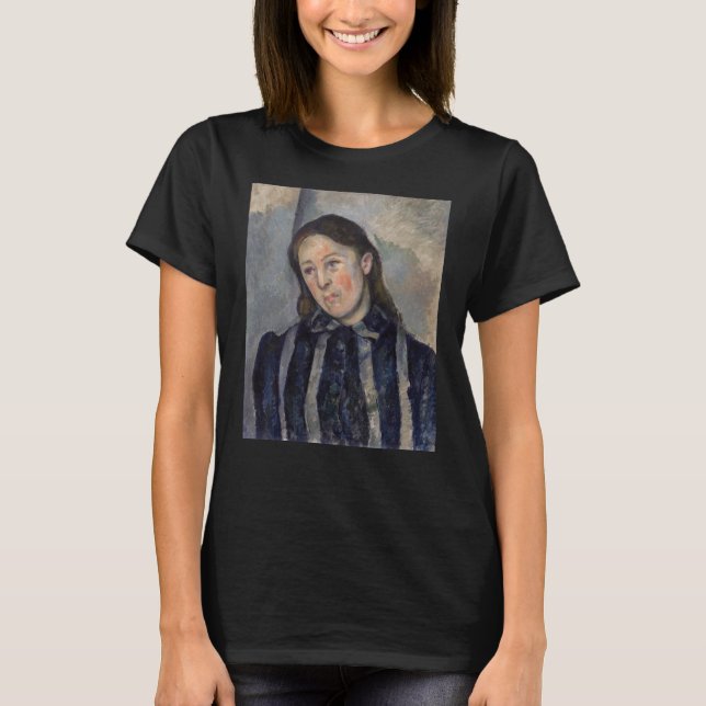 Camiseta Paul Cezanne - Madame Cezanne con el pelo suelto (Anverso)