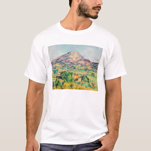 Camiseta Paul Cezanne - Mont Sainte-Victoire (Anverso)