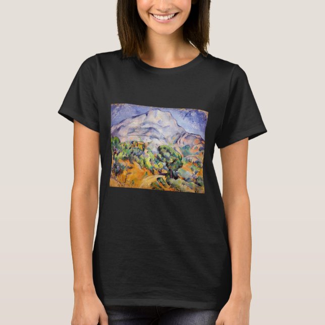 Camiseta Paul Cezanne - Mont Sainte-Victoire, Tholonet Road (Anverso)