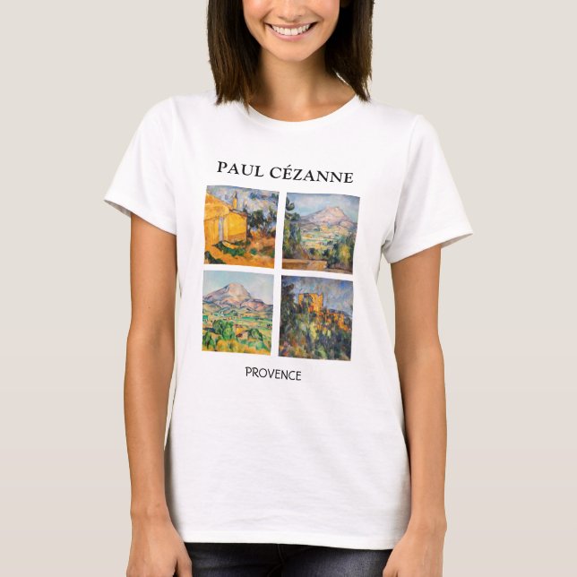 Camiseta Paul Cezanne - Selección de las obras maestras del (Anverso)