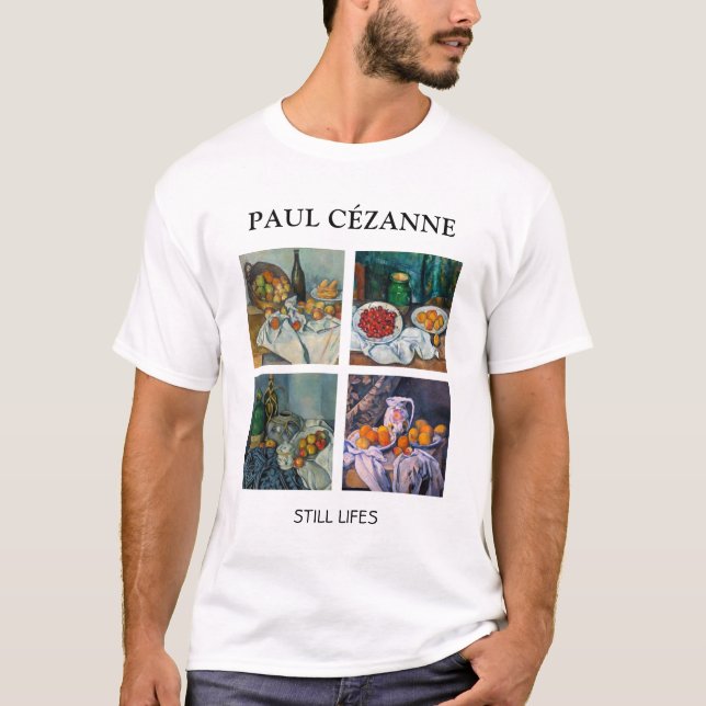 Camiseta Paul Cezanne - Selección de Maestras de la Vida (Anverso)