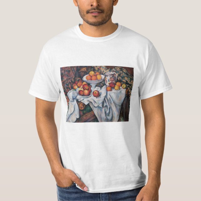 Camiseta Paul Cezanne - Todavía vida, manzanas y Naranjas (Anverso)