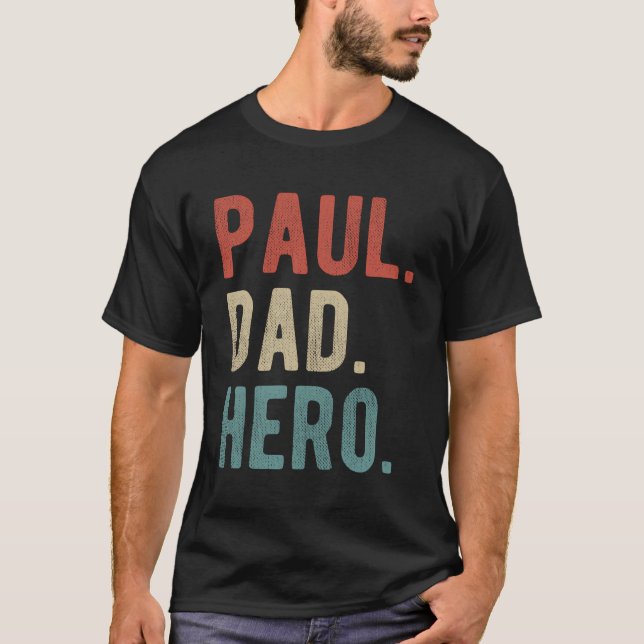 Camiseta Paul Dad Hero (Anverso)