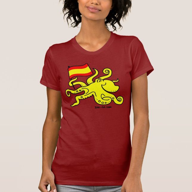 Camiseta ¡Paul es español! (Anverso)