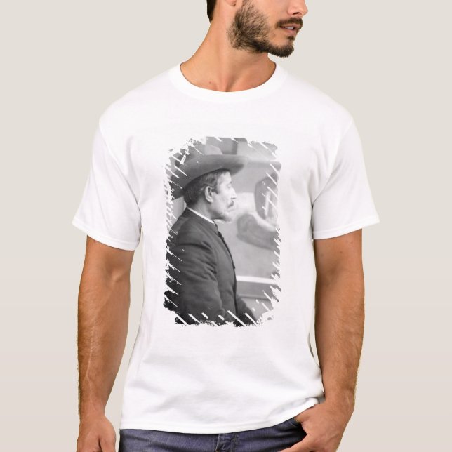 Camiseta Paul Gauguin delante de sus lonas (Anverso)