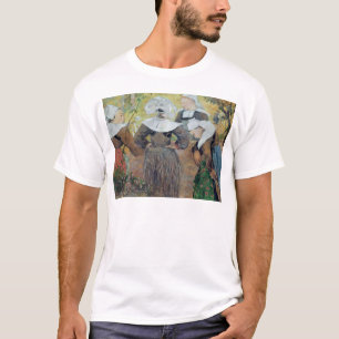 Camiseta Paul Gauguin el   cuatro mujeres bretonas, 1886