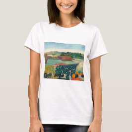 Camiseta Paul Gauguin Haystacks en Bretaña