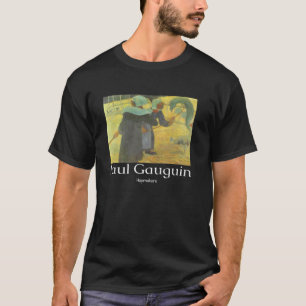 Camiseta Paul Gauguin Segadores Arte Gráfico Vintage