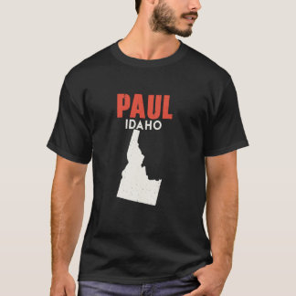 Camiseta Paul Idaho Estados Unidos EE.UU. Viajes Idahoan