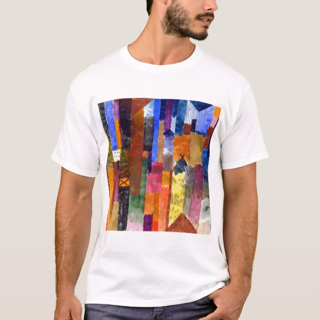 Camiseta Paul Klee antes de la ciudad (Anverso)
