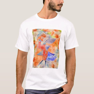 Camiseta Paul Klee Diana en el viento de otoño
