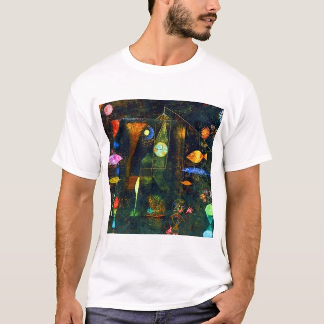 Camiseta Paul Klee Fish Magic (Anverso)